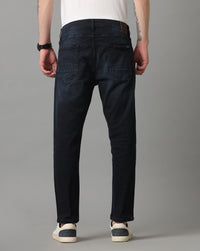 Indigo Track Cropped Skinny Jeans