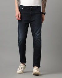 Indigo Track Cropped Skinny Jeans
