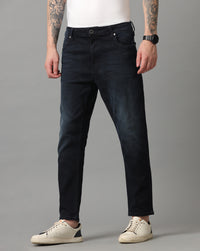 Indigo Track Cropped Skinny Jeans
