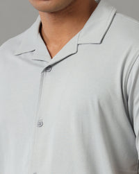 Quarry Boxy Fit Knit Shirt