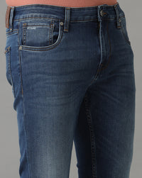 Indigo Track Skinny Jeans