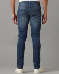 Indigo Track Skinny Jeans