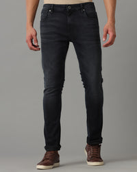 Indigo Track Skinny Jeans