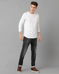Black Track Skinny Jeans
