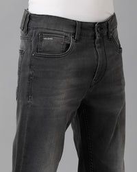 Black Track Skinny Jeans