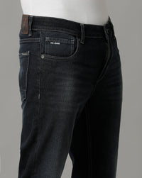 Indigo Track Cropped Skinny Jeans