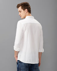 White Slim Fit Shirt