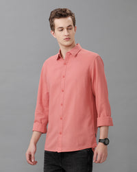 Dusty Pink Slim Fit Shirt