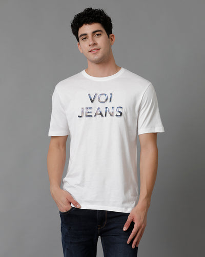 White Regular Fit T-Shirt