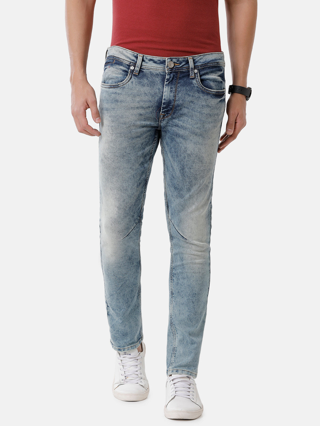 Voi Men Light Blue Arturo Comfort Fit Jeans Voi Jeans