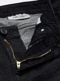 Black Borris - Slim Tapered Jeans