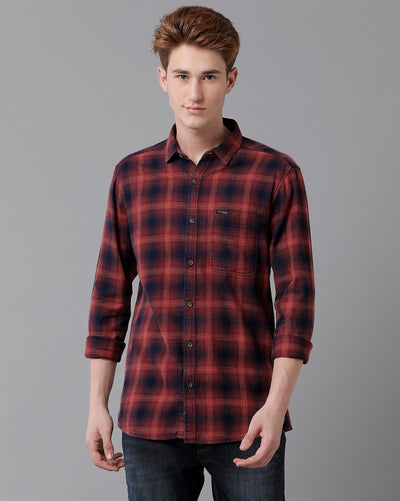 Red Indigo Cks Slim Fit Shirt