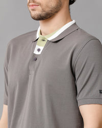 Silver Regular Fit T-Shirt