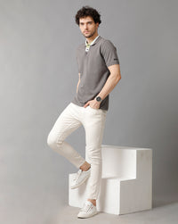 Silver Regular Fit T-Shirt