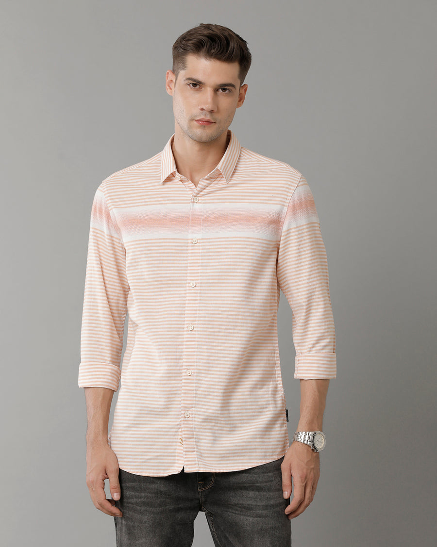 Shirt: Buy Voi Jeans Men's Red Indigo White Checks Slim Fit Shirt