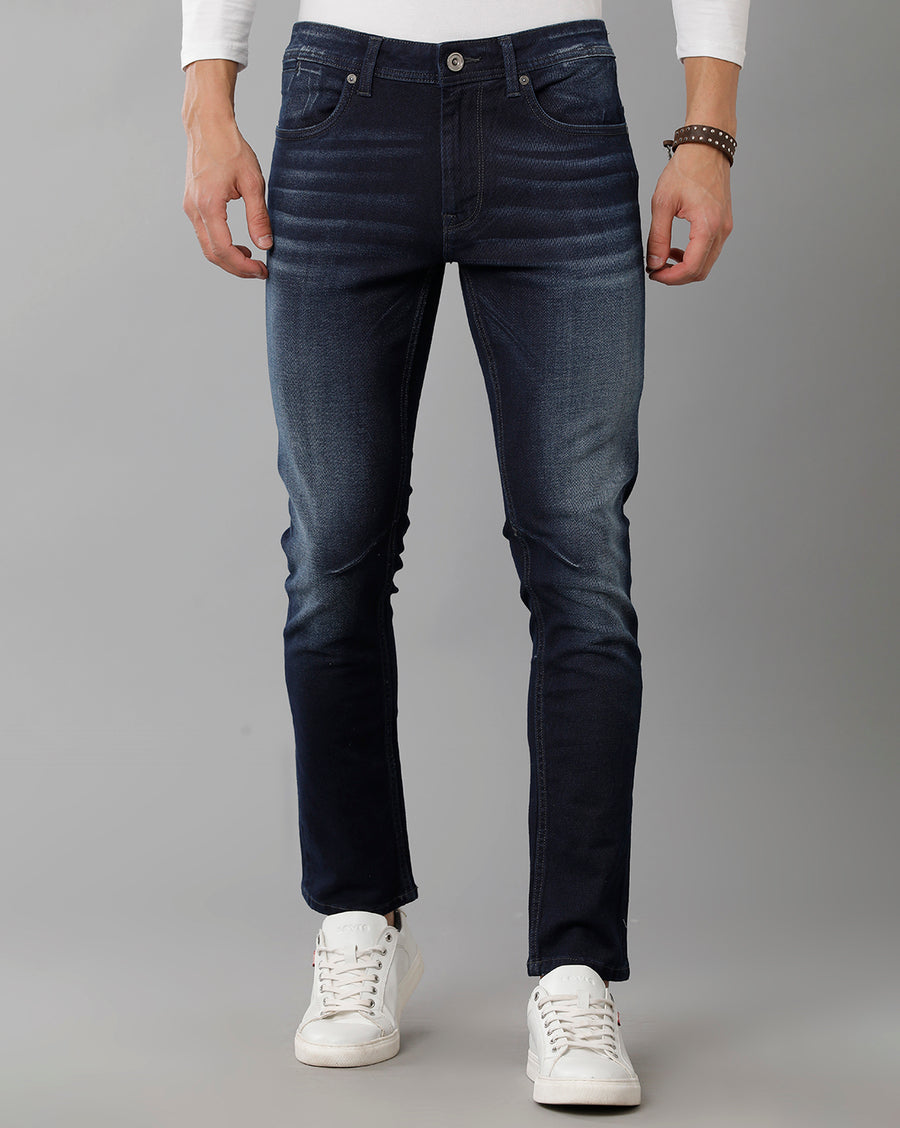 Voi Jeans Men Skinny Fit Light Fade Jeans