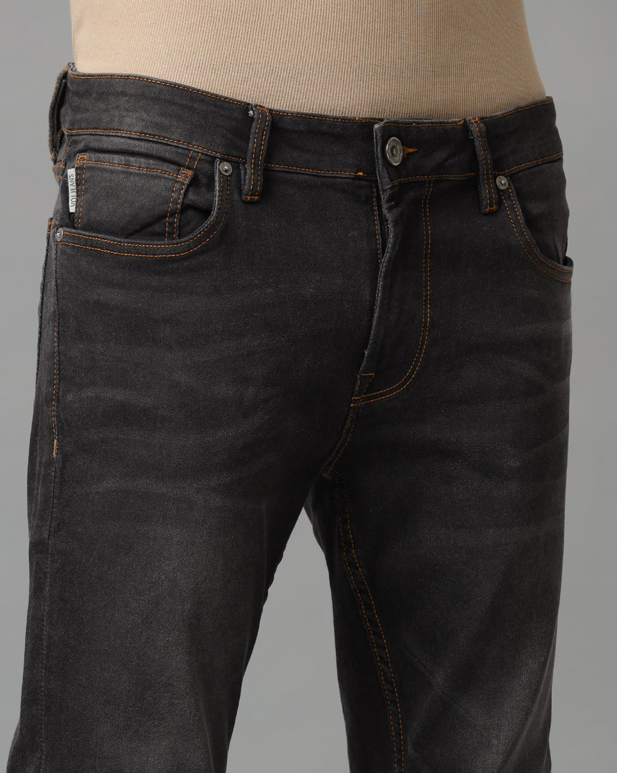 DARK GREY SKINNY FIT JEANS
