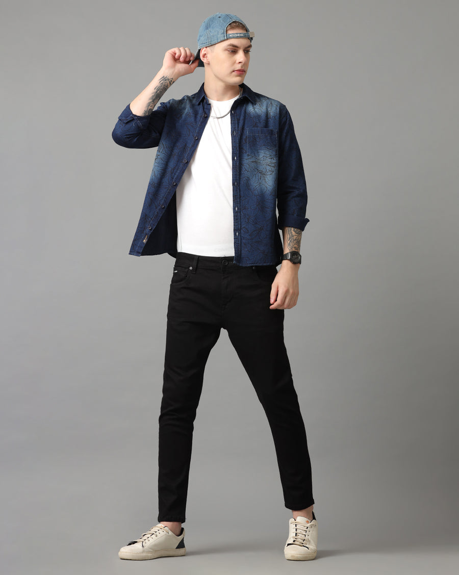 INDIGO SLIM FIT SHIRT