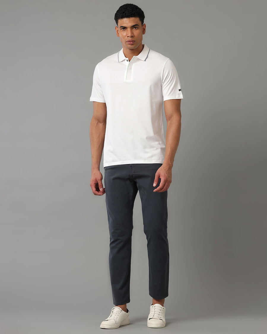 White Regular Fit T-Shirt