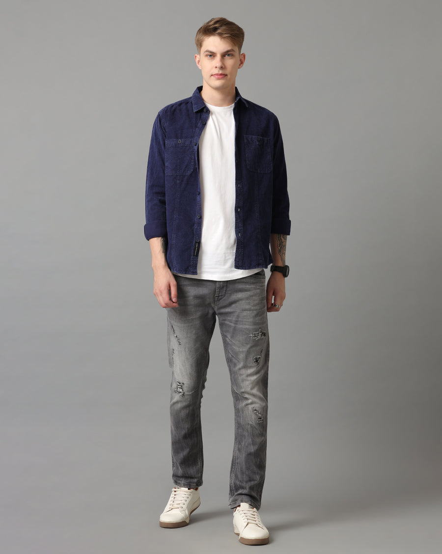 Indigo Regular Fit Shirt