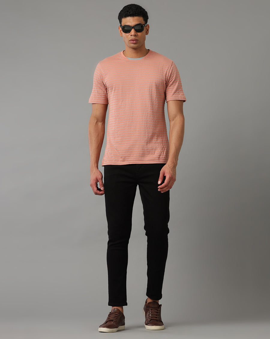 BLACK TRACK CROPPED SKINNY FIT JEANS