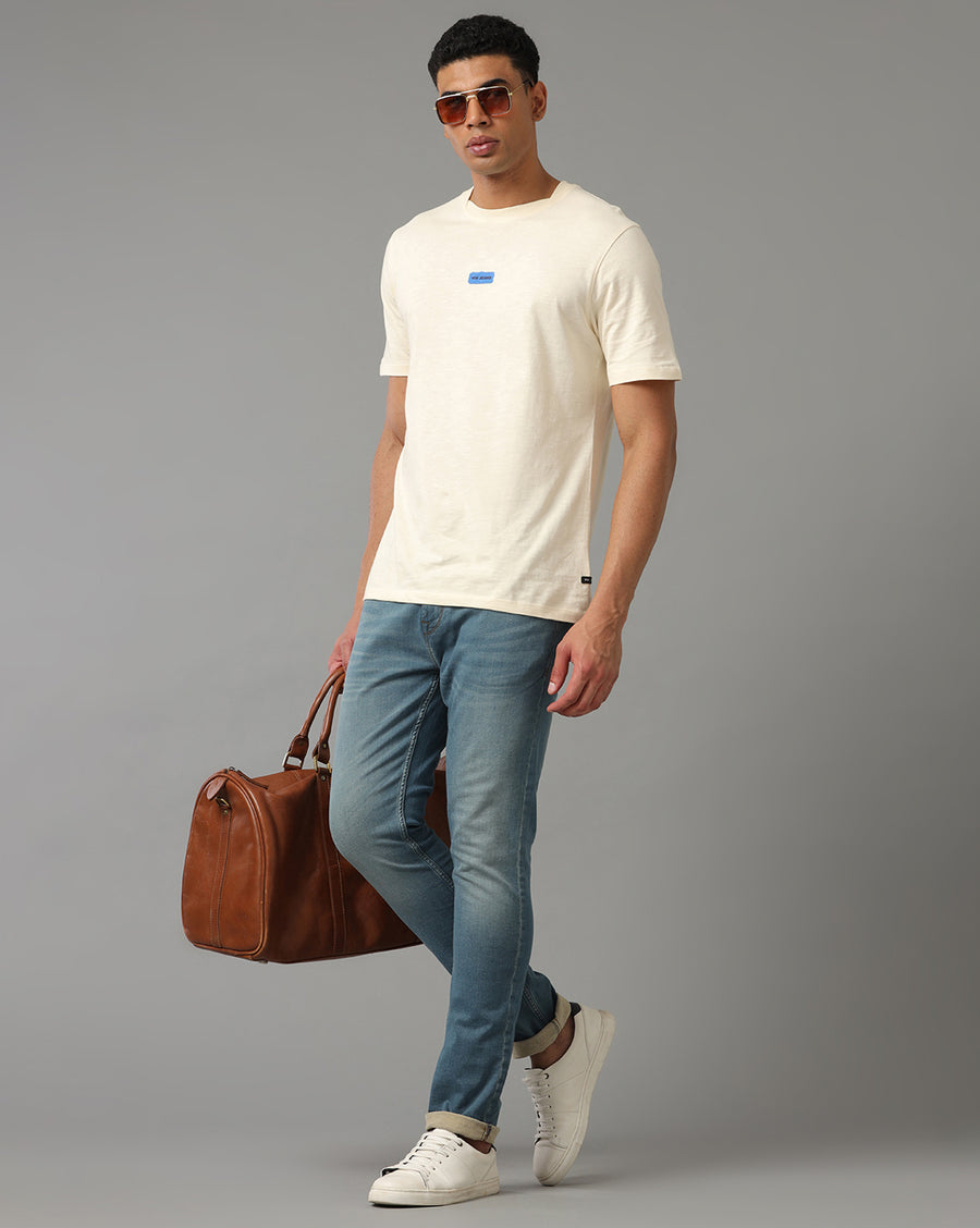 Petrol Green Track Skinny Jeans