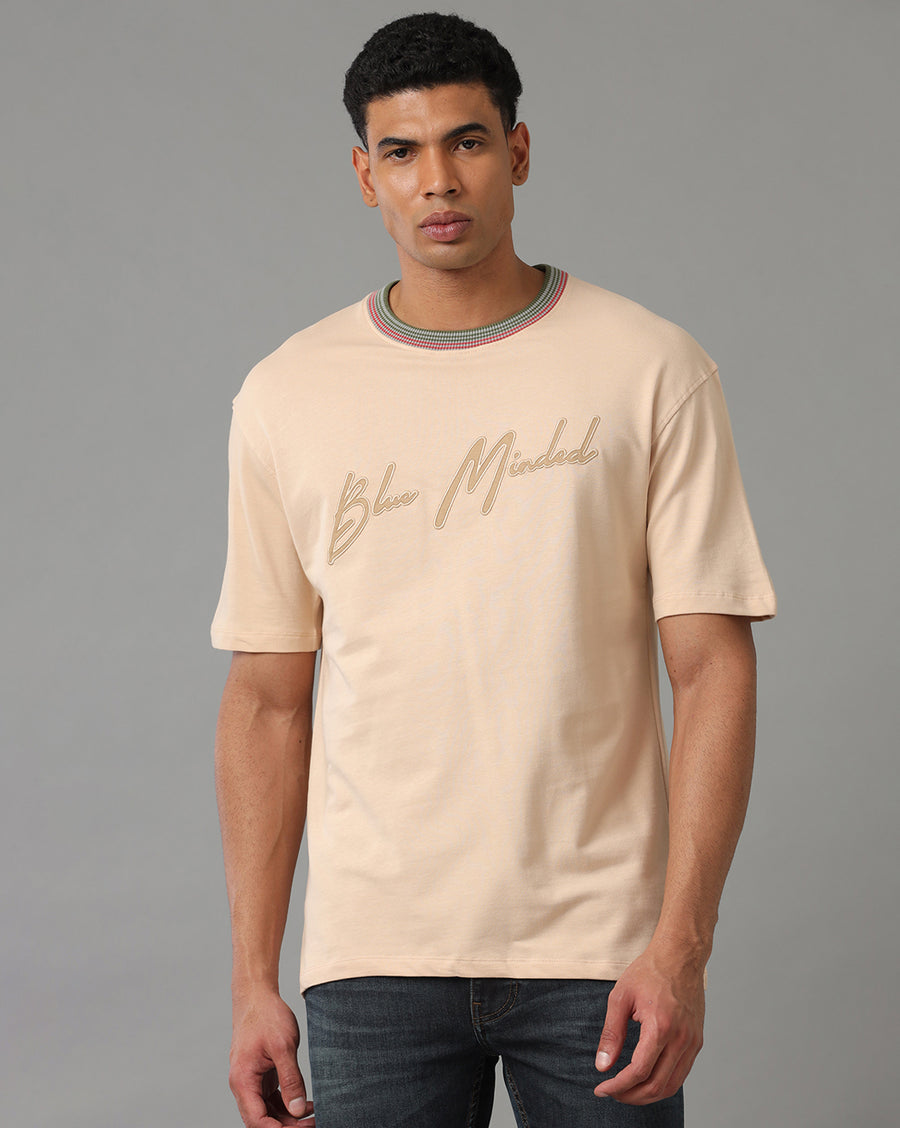 Smoke Grey Boxy Fit T-Shirt