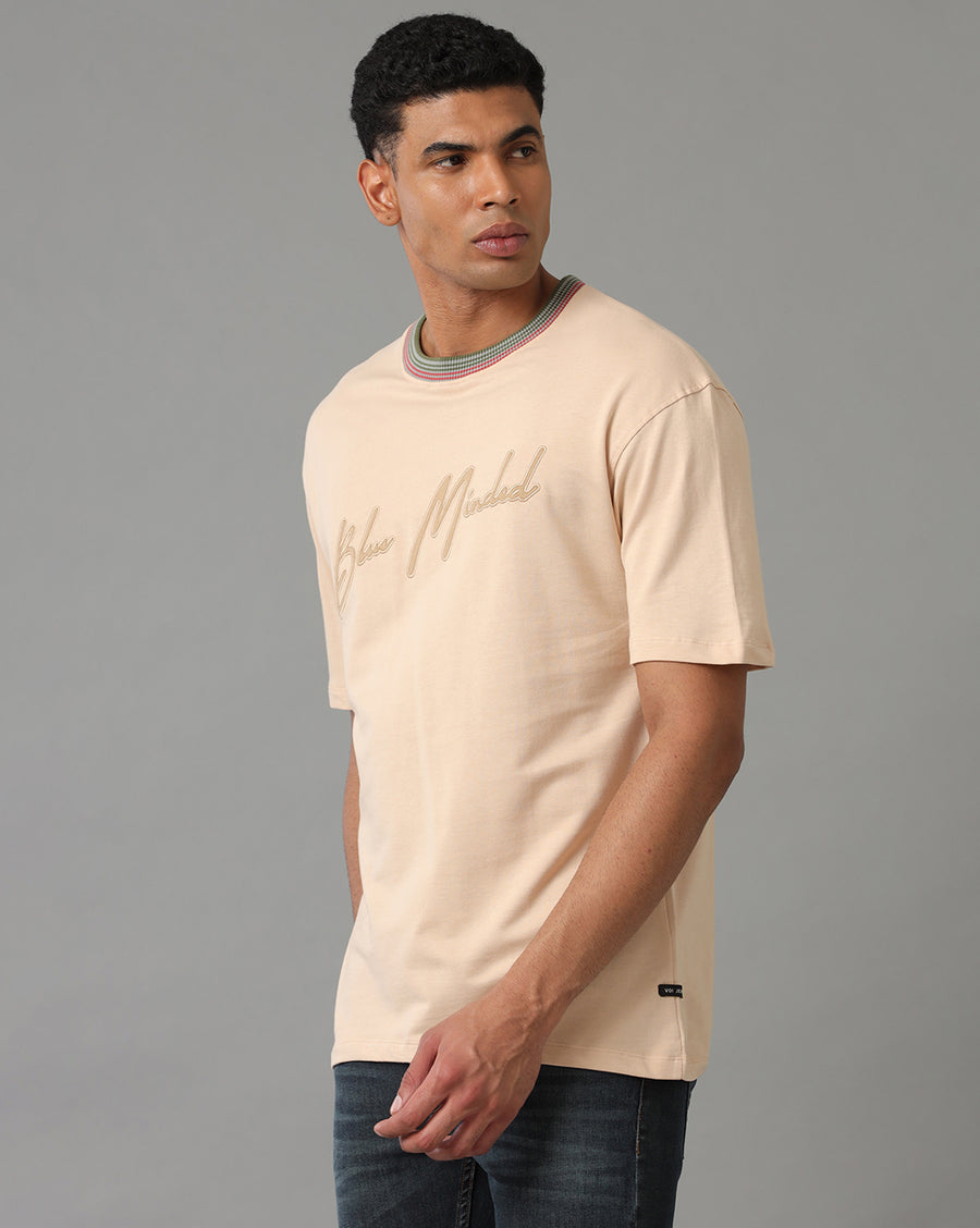 Smoke Grey Boxy Fit T-Shirt