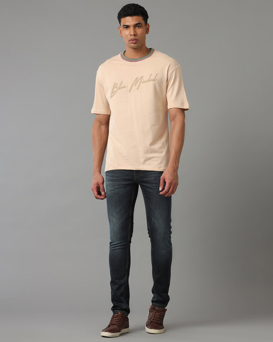 Smoke Grey Boxy Fit T-Shirt
