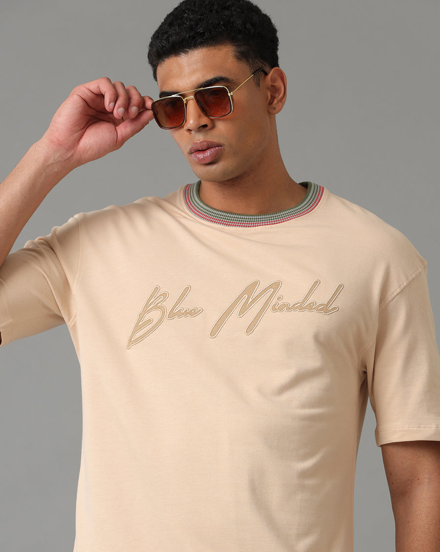 Smoke Grey Boxy Fit T-Shirt