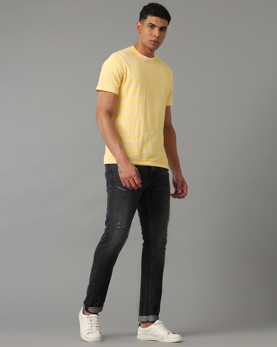 BLACK TRACK SKINNY FIT JEANS