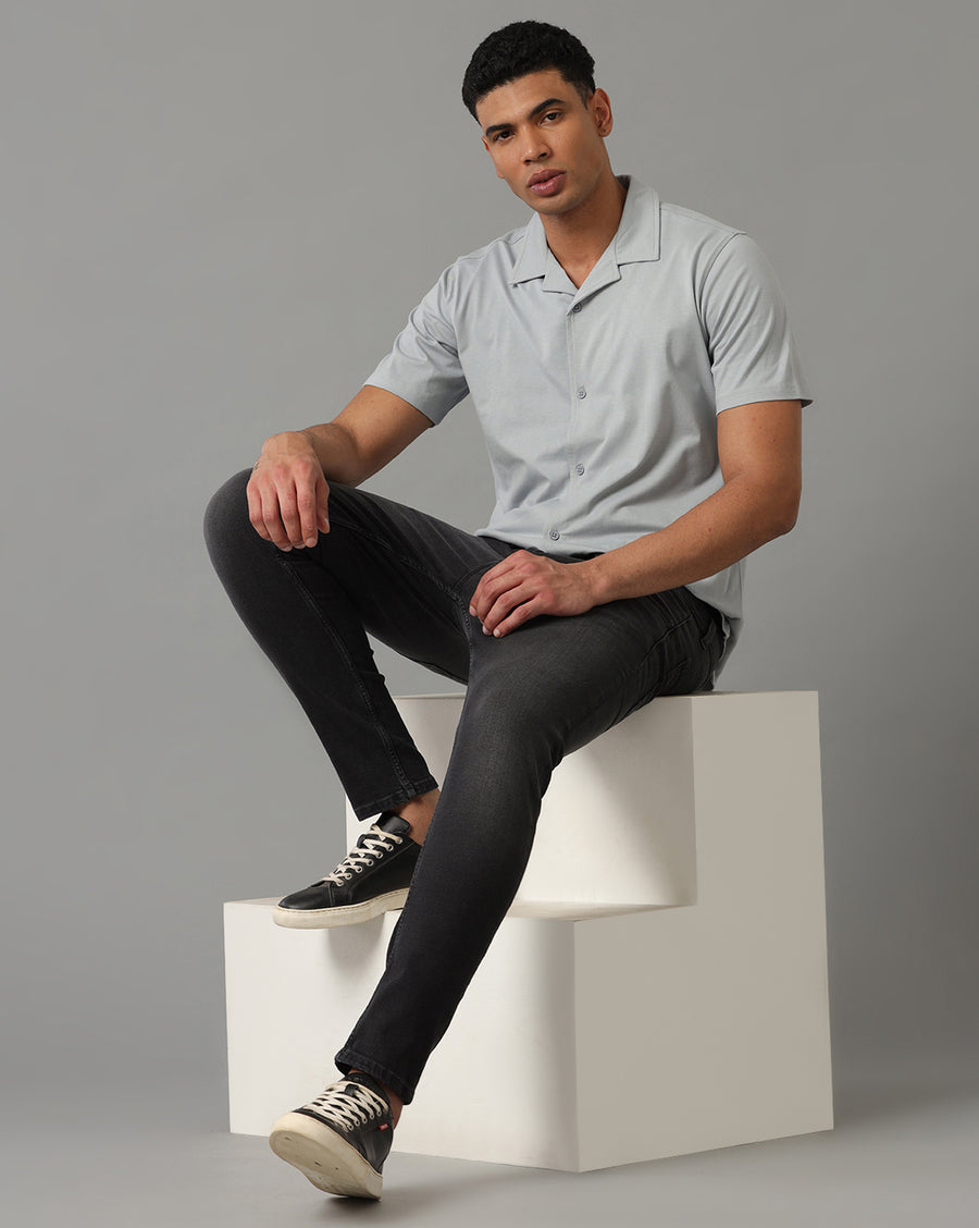 Quarry Boxy Fit Knit Shirt