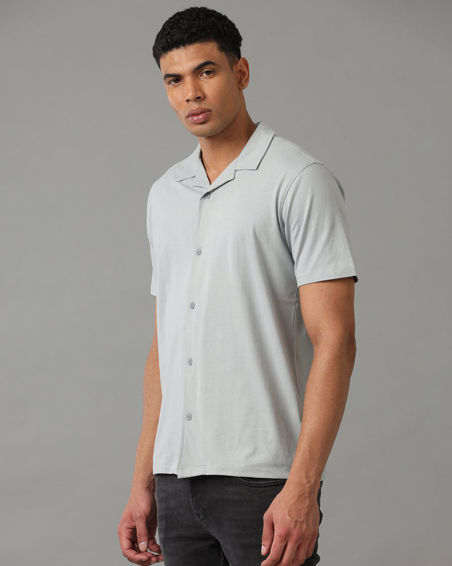 Quarry Boxy Fit Knit Shirt