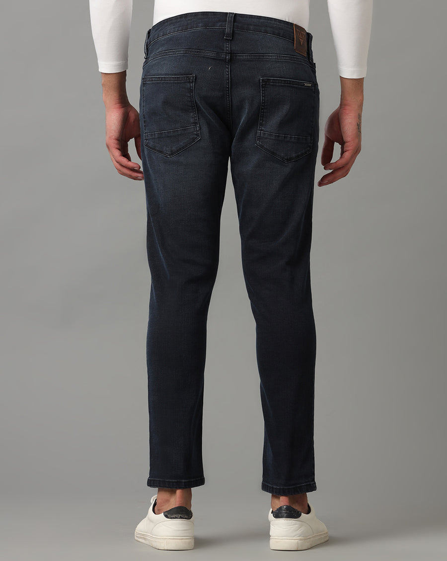 Indigo Track Cropped Skinny Jeans