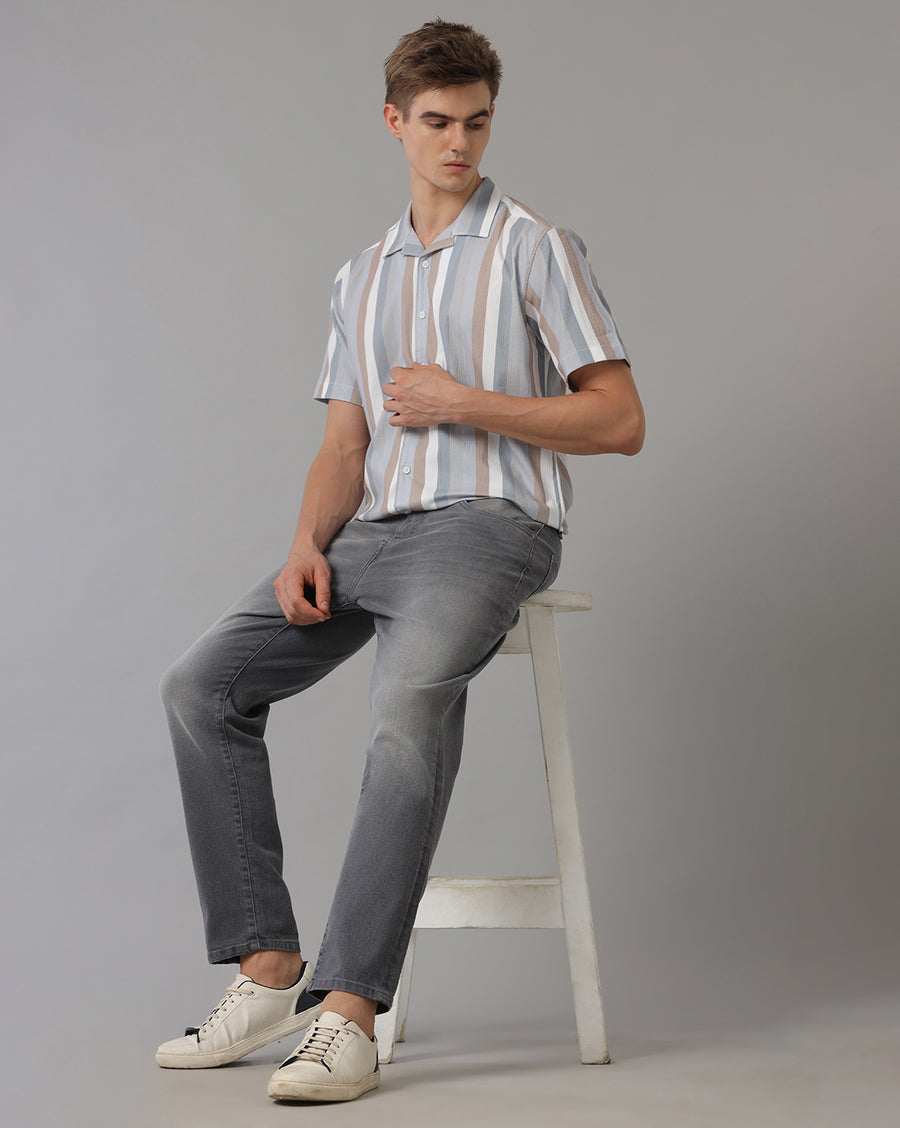 CHARCOAL GREY COLLIN RELAX FIT JEANS