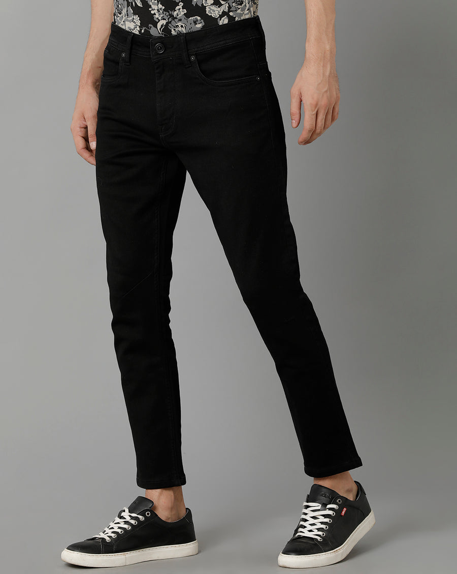 Black Arturo Cropped Jeans