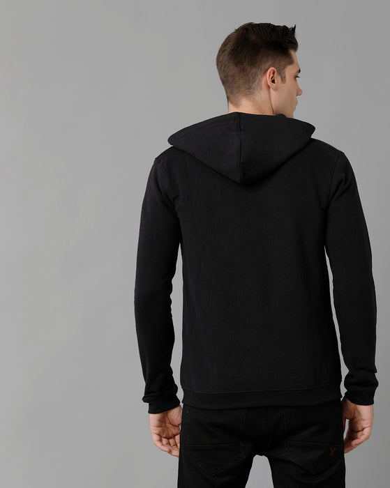 Voi Jeans Mens Regular Fit Mineral Black Sweatshirt