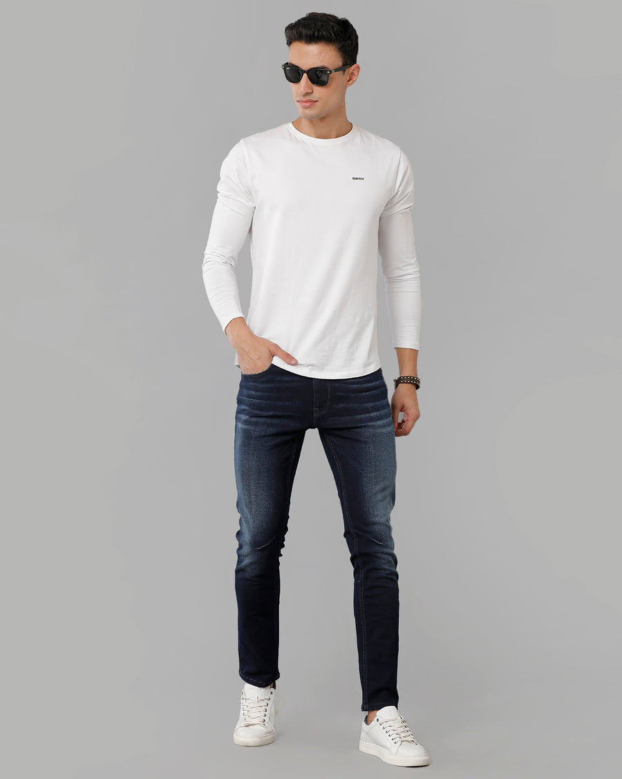 Voi Jeans Men Skinny Fit Light Fade Jeans