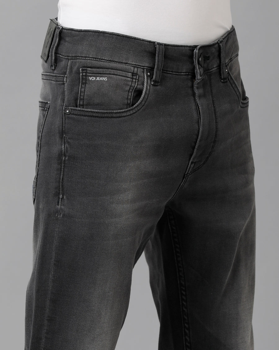 Black Track Skinny Jeans