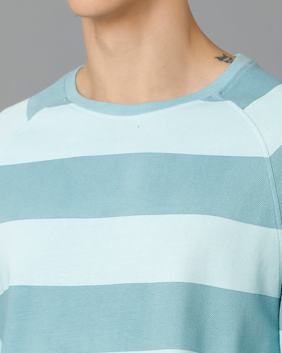 Voi Jeans Men Striped T-shirt