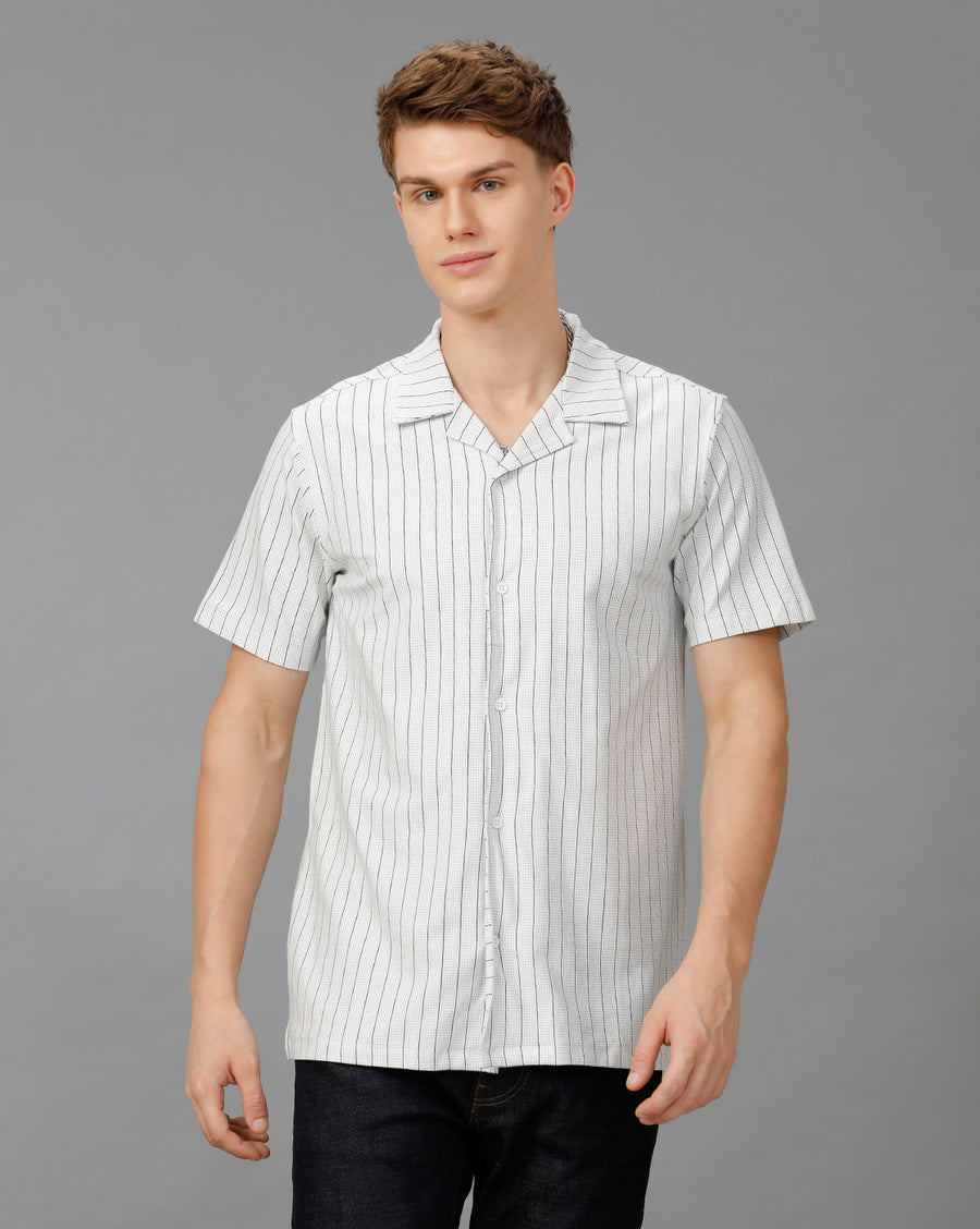 Beige Regular Fit Knit Shirt