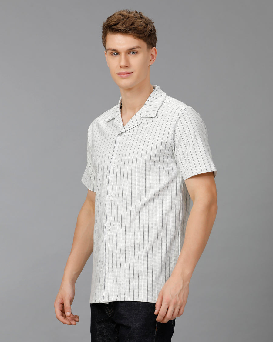 Beige Regular Fit Knit Shirt