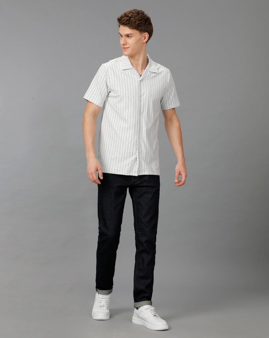 Beige Regular Fit Knit Shirt