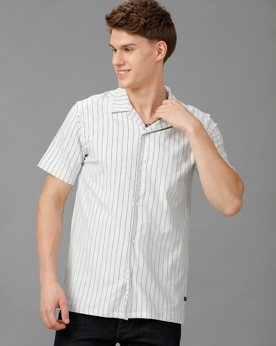 Beige Regular Fit Knit Shirt
