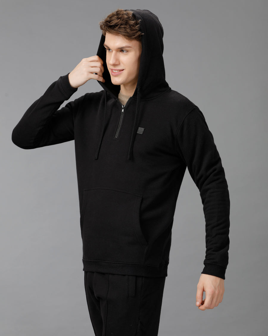 Mineral Black Regular Fit Sweat Shirt