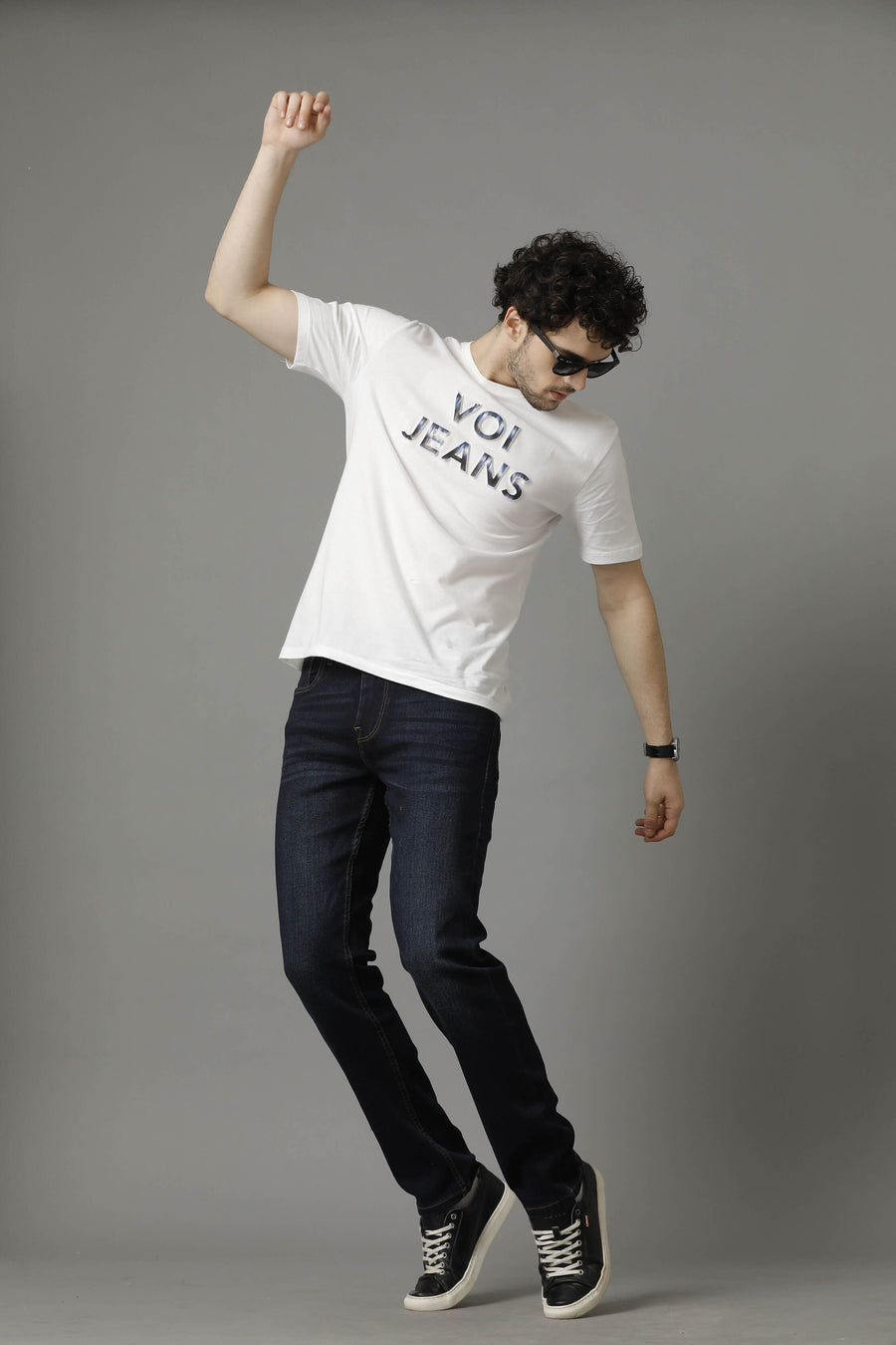 Dark Indigo Borris Slim Fit Jeans