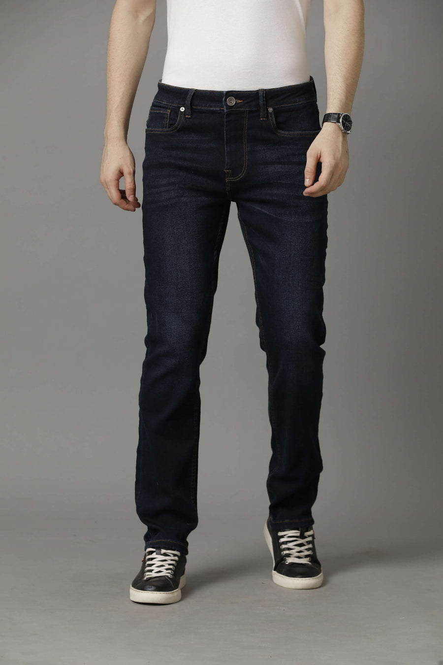 Dark Indigo Borris Slim Fit Jeans