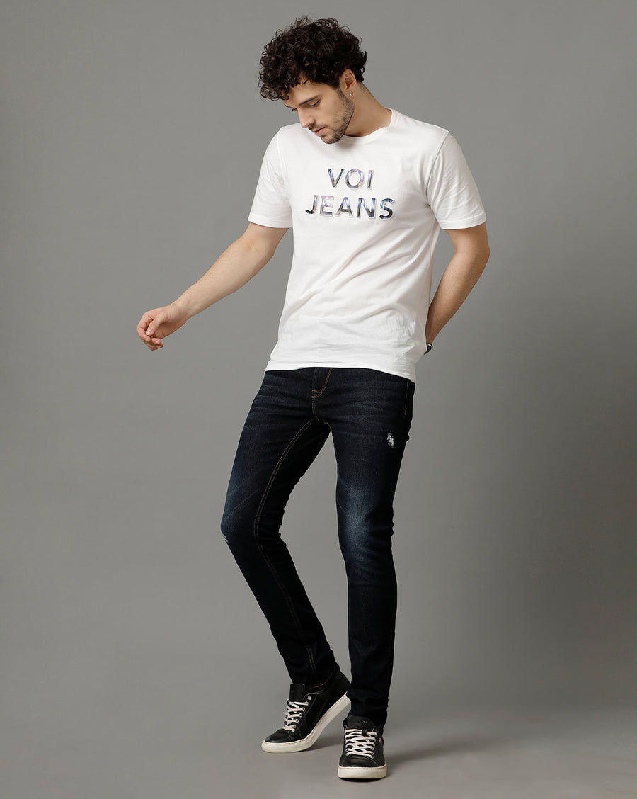 Voi Jeans Mens Indigo Track Skinny Jeans
