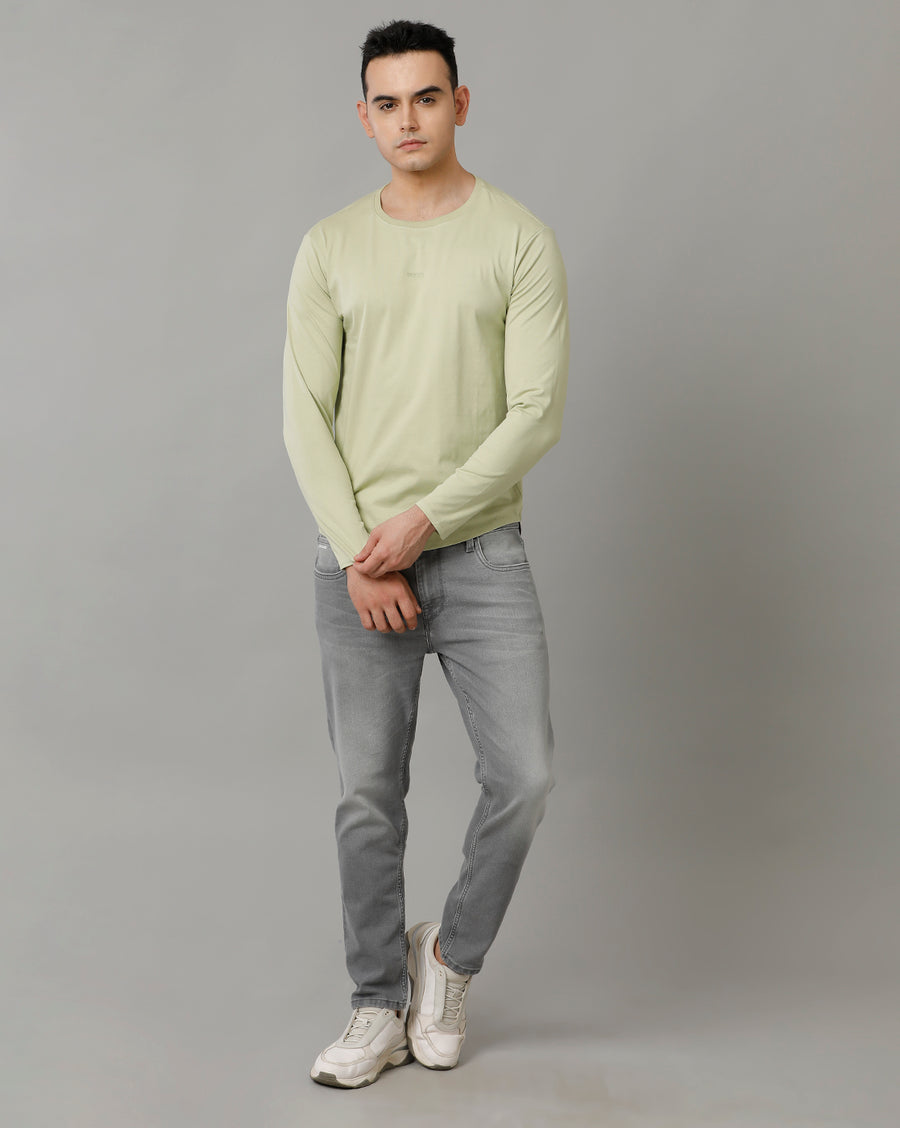 Charcoal Grey Track Cropped Skinny Jeans