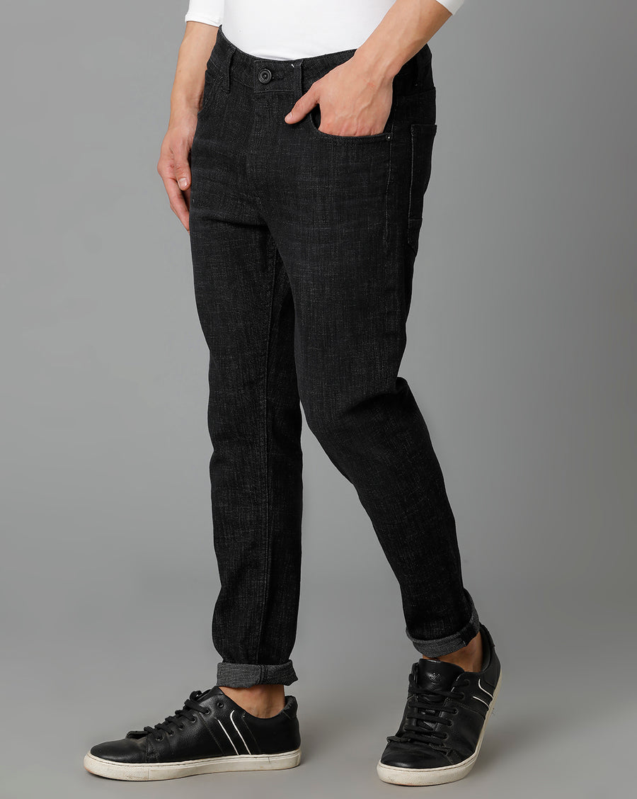 Black Cropped Skinny Jeans